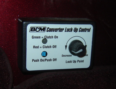 This control module will select the speed of torque converter lock-up on street and hot rod transmissions. 